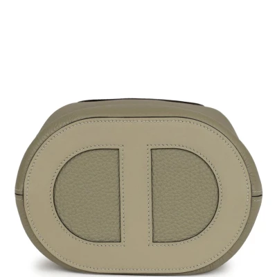 Hermes In-The-Loop 18 Sauge Clemence and Swift Gold Hardware