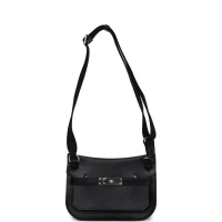 Hermes Jypsiere Mini Black Evercolor Palladium Hardware Hermes Jypsiere Mini Black Evercolor Palladium Hardware
