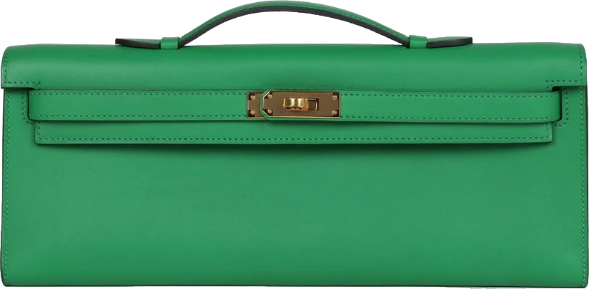 Hermes Kelly Cut Bambou Swift Gold Hardware