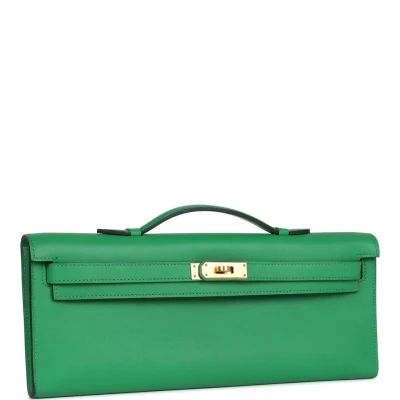 Hermes Kelly Cut Bambou Swift Gold Hardware Hermes Kelly Cut Bambou Swift Gold Hardware