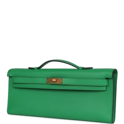 Hermes Kelly Cut Bambou Swift Gold Hardware Hermes Kelly Cut Bambou Swift Gold Hardware