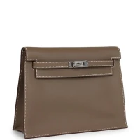 Hermes Kelly Danse Etoupe Swift Palladium Hardware Hermes Kelly Danse Etoupe Swift Palladium Hardware