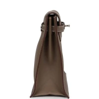 Hermes Kelly Danse Etoupe Swift Palladium Hardware Hermes Kelly Danse Etoupe Swift Palladium Hardware