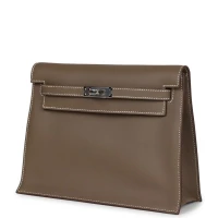 Hermes Kelly Danse Etoupe Swift Palladium Hardware Hermes Kelly Danse Etoupe Swift Palladium Hardware