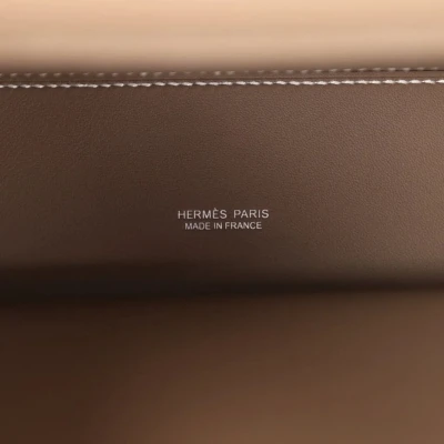 Hermes Kelly Danse Etoupe Swift Palladium Hardware Hermes Kelly Danse Etoupe Swift Palladium Hardware