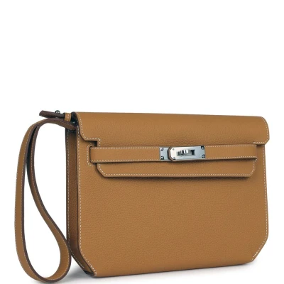 Hermes Kelly Depeches 25 Naturel Sable Togo Palladium Hardware Hermes Kelly Depeches 25 Naturel Sable Togo Palladium Hardware