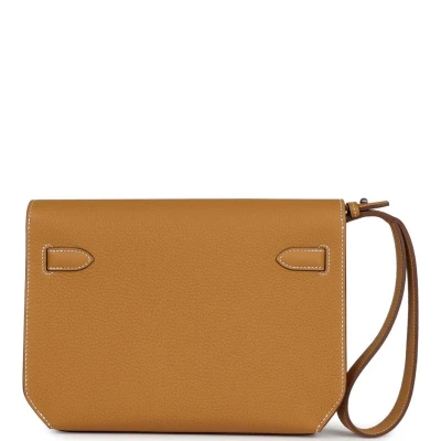 Hermes Kelly Depeches 25 Naturel Sable Togo Palladium Hardware Hermes Kelly Depeches 25 Naturel Sable Togo Palladium Hardware