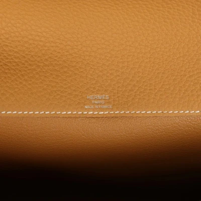 Hermes Kelly Depeches 25 Naturel Sable Togo Palladium Hardware Hermes Kelly Depeches 25 Naturel Sable Togo Palladium Hardware