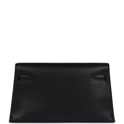 Hermes Kelly Elan Black Chevre Chamkila Gold Hardware Hermes Kelly Elan Black Chevre Chamkila Gold Hardware