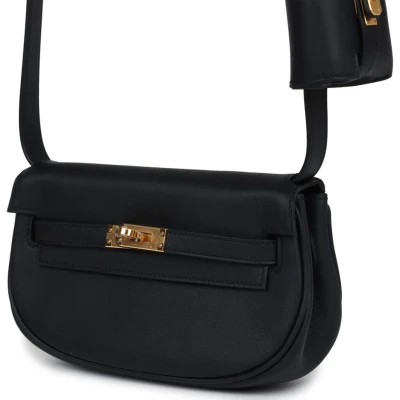 Hermes Kelly Moove Black Swift Gold Hardware Hermes Kelly Moove Black Swift Gold Hardware
