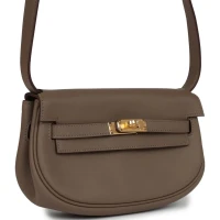 Hermes Kelly Moove Etoupe Swift Gold Hardware Hermes Kelly Moove Etoupe Swift Gold Hardware