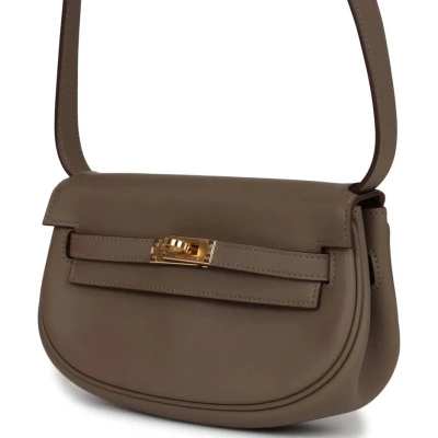 Hermes Kelly Moove Etoupe Swift Gold Hardware Hermes Kelly Moove Etoupe Swift Gold Hardware