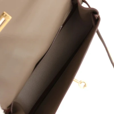 Hermes Kelly Moove Etoupe Swift Gold Hardware Hermes Kelly Moove Etoupe Swift Gold Hardware