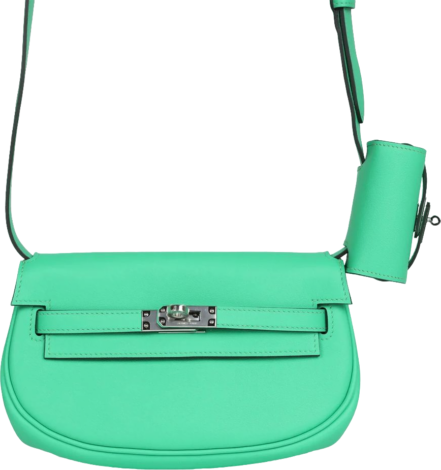 Hermes Kelly Moove Vert Comics Swift Palladium Hardware