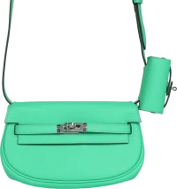 Hermes Kelly Moove Vert Comics Swift Palladium Hardware Hermes Kelly Moove Vert Comics Swift Palladium Hardware