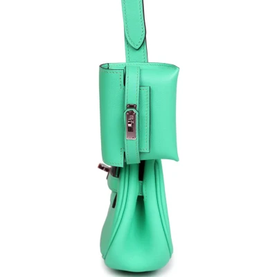 Hermes Kelly Moove Vert Comics Swift Palladium Hardware Hermes Kelly Moove Vert Comics Swift Palladium Hardware
