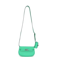 Hermes Kelly Moove Vert Comics Swift Palladium Hardware Hermes Kelly Moove Vert Comics Swift Palladium Hardware