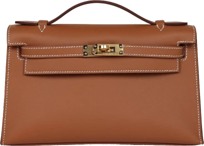 Hermes Kelly Pochette Gold Swift Gold Hardware Hermes Kelly Pochette Gold Swift Gold Hardware