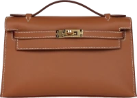 Hermes Kelly Pochette Gold Swift Gold Hardware Hermes Kelly Pochette Gold Swift Gold Hardware