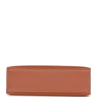 Hermes Kelly Pochette Gold Swift Palladium Hardware