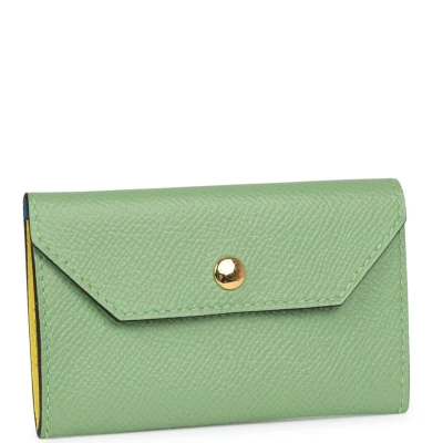 Hermes Kelly Pocket Belt 18 Vert Criquet/Chai/Bleu Frida Epsom Gold Hardware Hermes Kelly Pocket Belt 18 Vert Criquet/Chai/Bleu Frida Epsom Gold Hardware