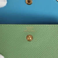 Hermes Kelly Pocket Belt 18 Vert Criquet/Chai/Bleu Frida Epsom Gold Hardware Hermes Kelly Pocket Belt 18 Vert Criquet/Chai/Bleu Frida Epsom Gold Hardware