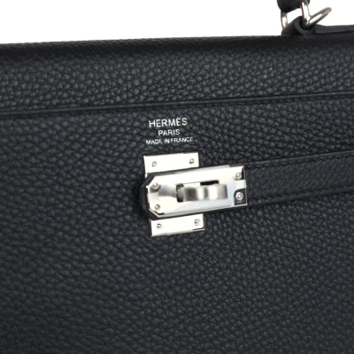 Hermes Kelly Retourne 25 Black Togo Palladium Hardware Hermes Kelly Retourne 25 Black Togo Palladium Hardware