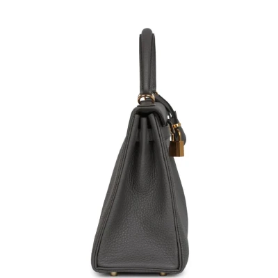 Hermes Kelly Retourne 25 Etain Togo Gold Hardware Hermes Kelly Retourne 25 Etain Togo Gold Hardware