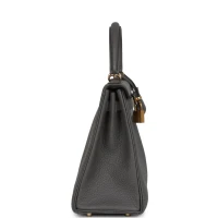 Hermes Kelly Retourne 25 Etain Togo Gold Hardware Hermes Kelly Retourne 25 Etain Togo Gold Hardware