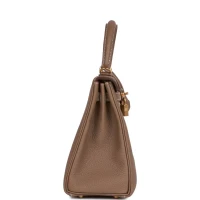 Hermes Kelly Retourne 25 Etoupe Togo Gold Hardware Hermes Kelly Retourne 25 Etoupe Togo Gold Hardware