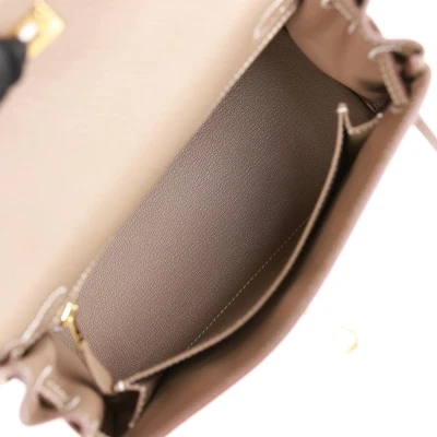 Hermes Kelly Retourne 25 Etoupe Togo Gold Hardware Hermes Kelly Retourne 25 Etoupe Togo Gold Hardware