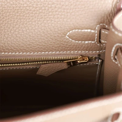 Hermes Kelly Retourne 25 Etoupe Togo Gold Hardware Hermes Kelly Retourne 25 Etoupe Togo Gold Hardware