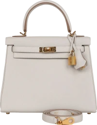 Hermes Kelly Retourne 25 Gris Pale Togo Gold Hardware Hermes Kelly Retourne 25 Gris Pale Togo Gold Hardware