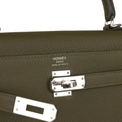 Hermes Kelly Retourne 25 Vert Veronese Togo Palladium Hardware Hermes Kelly Retourne 25 Vert Veronese Togo Palladium Hardware