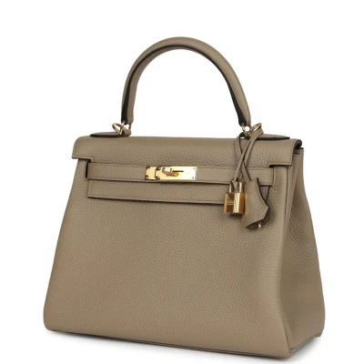 Hermes Kelly Retourne 28 Beige Marfa Clemence Gold Hardware Hermes Kelly Retourne 28 Beige Marfa Clemence Gold Hardware