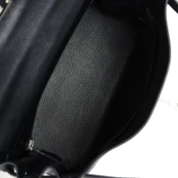 Hermes Kelly Retourne 28 Black Evergrain Palladium Hardware Hermes Kelly Retourne 28 Black Evergrain Palladium Hardware