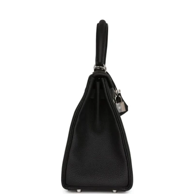 Hermes Kelly Retourne 28 Black Togo Palladium Hardware Hermes Kelly Retourne 28 Black Togo Palladium Hardware