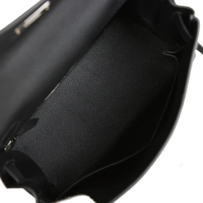 Hermes Kelly Retourne 28 Black Togo Palladium Hardware Hermes Kelly Retourne 28 Black Togo Palladium Hardware