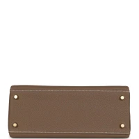 Hermes Kelly Retourne 28 Etoupe Togo Gold Hardware