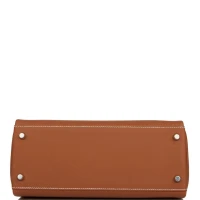 Hermes Kelly Retourne 28 Gold Evercolor Palladium Hardware Hermes Kelly Retourne 28 Gold Evercolor Palladium Hardware