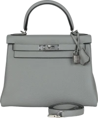 Hermes Kelly Retourne 28 Gris Mouette Togo Palladium Hardware Hermes Kelly Retourne 28 Gris Mouette Togo Palladium Hardware