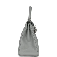 Hermes Kelly Retourne 28 Gris Mouette Togo Palladium Hardware Hermes Kelly Retourne 28 Gris Mouette Togo Palladium Hardware