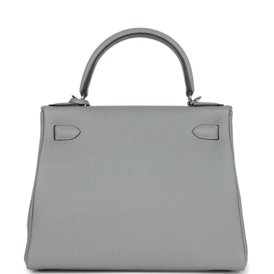 Hermes Kelly Retourne 28 Gris Mouette Togo Palladium Hardware Hermes Kelly Retourne 28 Gris Mouette Togo Palladium Hardware