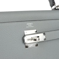 Hermes Kelly Retourne 28 Gris Mouette Togo Palladium Hardware Hermes Kelly Retourne 28 Gris Mouette Togo Palladium Hardware