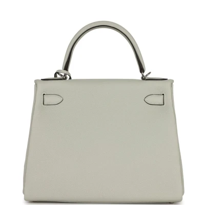 Hermes Kelly Retourne 28 Gris Neve Togo Palladium Hardware Hermes Kelly Retourne 28 Gris Neve Togo Palladium Hardware