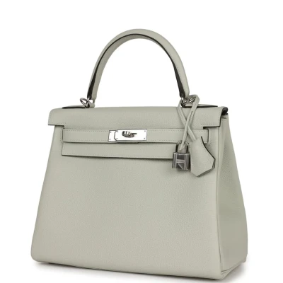 Hermes Kelly Retourne 28 Gris Neve Togo Palladium Hardware Hermes Kelly Retourne 28 Gris Neve Togo Palladium Hardware