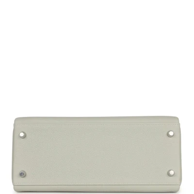 Hermes Kelly Retourne 28 Gris Neve Togo Palladium Hardware Hermes Kelly Retourne 28 Gris Neve Togo Palladium Hardware