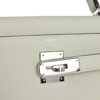 Hermes Kelly Retourne 28 Gris Neve Togo Palladium Hardware Hermes Kelly Retourne 28 Gris Neve Togo Palladium Hardware