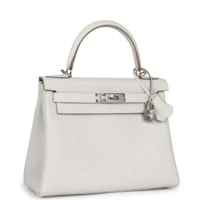 Hermes Kelly Retourne 28 Gris Pale Togo Palladium Hardware Hermes Kelly Retourne 28 Gris Pale Togo Palladium Hardware