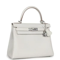 Hermes Kelly Retourne 28 Gris Pale Togo Palladium Hardware Hermes Kelly Retourne 28 Gris Pale Togo Palladium Hardware